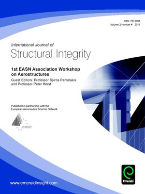 cover image of International Journal of Structural Integrity, Volume 2, Issue 5